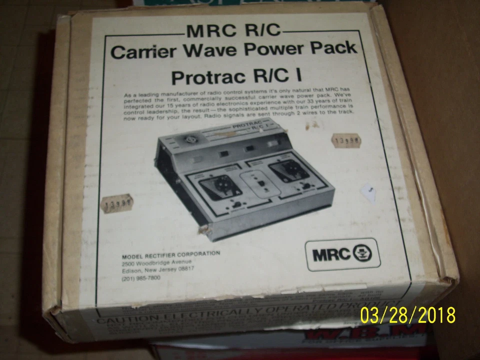 MRC R/C CARRIER WAVE POWER PACK PROTRAC R/C1 - Image 2 of 3