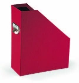 Portariviste Dorso 11cm  C/maniglia  Soho Rosso 36 | Rossler Soho