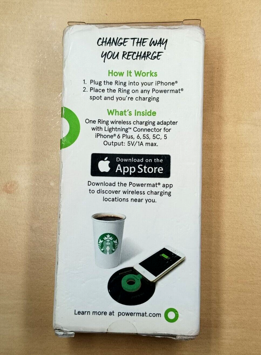 Starbucks Powermat App Duracell Powermat Wireless Charging Set For