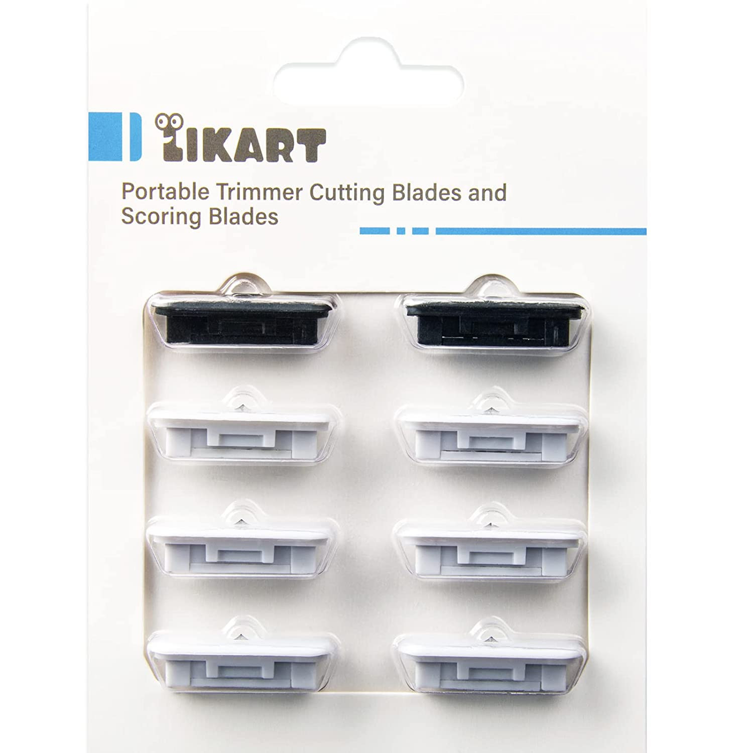 Likart 8 Pack Paper Cutter Replacement Blades for Cricut Portable Trimmer Replac