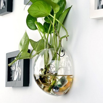 Yardwe Wall Mounted Planter Ceramic Hanging Plant Holder Flower Display Vase Succulent Pots Cactus Plants Pot Air Plants Geometric Wall Decor Chocolate Yardwe Wall Mounted Planter Ceramic Hanging Plant Holder Flower Display Vase Succulent Pots Cactus Plants Pot Air Plants Geometric Wall Decor Chocolate