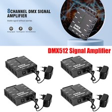 4PCS Wireless DMX512 Signal Amplifier LED Lighting Controller for Stage Light