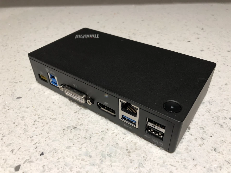 Lenovo ThinkPad USB 3.0 PRO DOCK Universal + Fuente de Alimentación Original, Surface Pro Foto 4 de 4