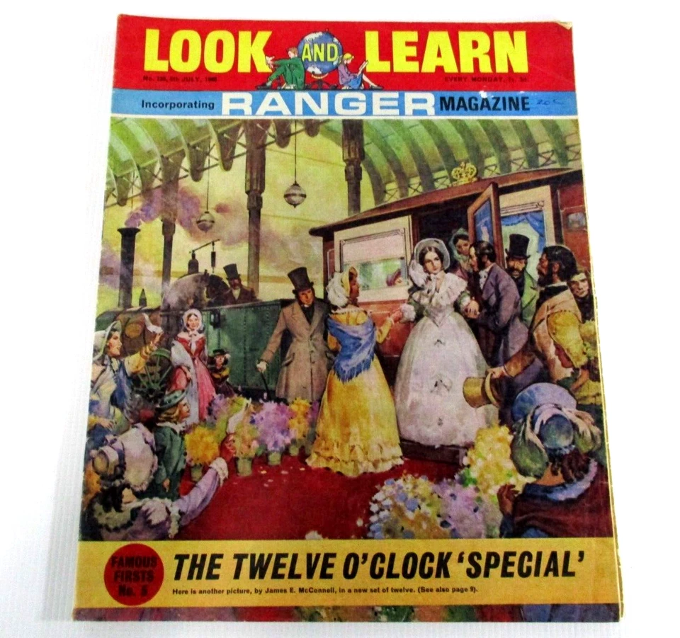 10x Look and Learn Incorporating Ranger Magazines Vintage No's 336-345 1968 - Image 4 of 4