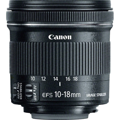 (Open Box) Canon EF-S 10-18mm F/4.5-5.6 IS STM Lens (9519B002) #2 - Image 2 of 3