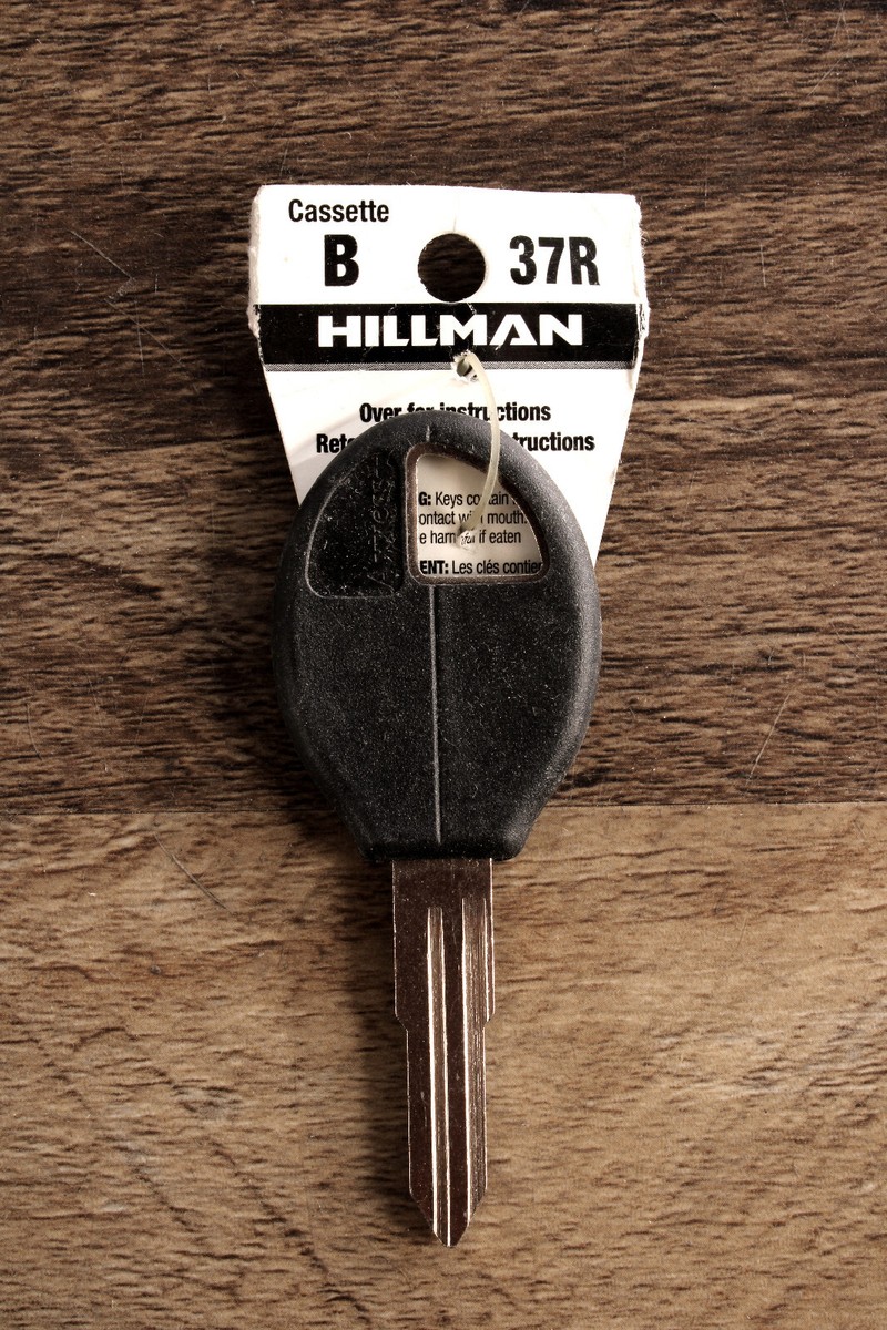 Hillman Cassette B 37R Blank Axxess+ Replacement Car Key for