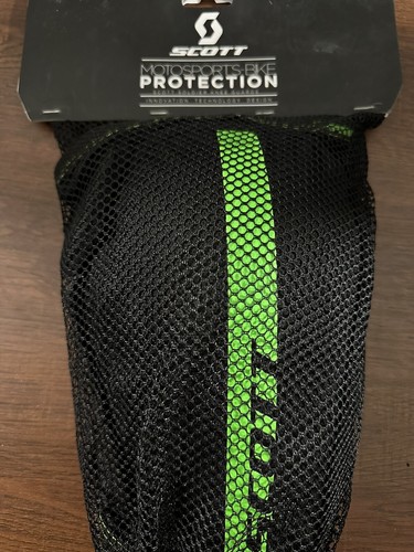 Rodilleras Scott Soldier grandes MX bicicleta MTB equipo de protección negro verde - Imagen 2 de 5