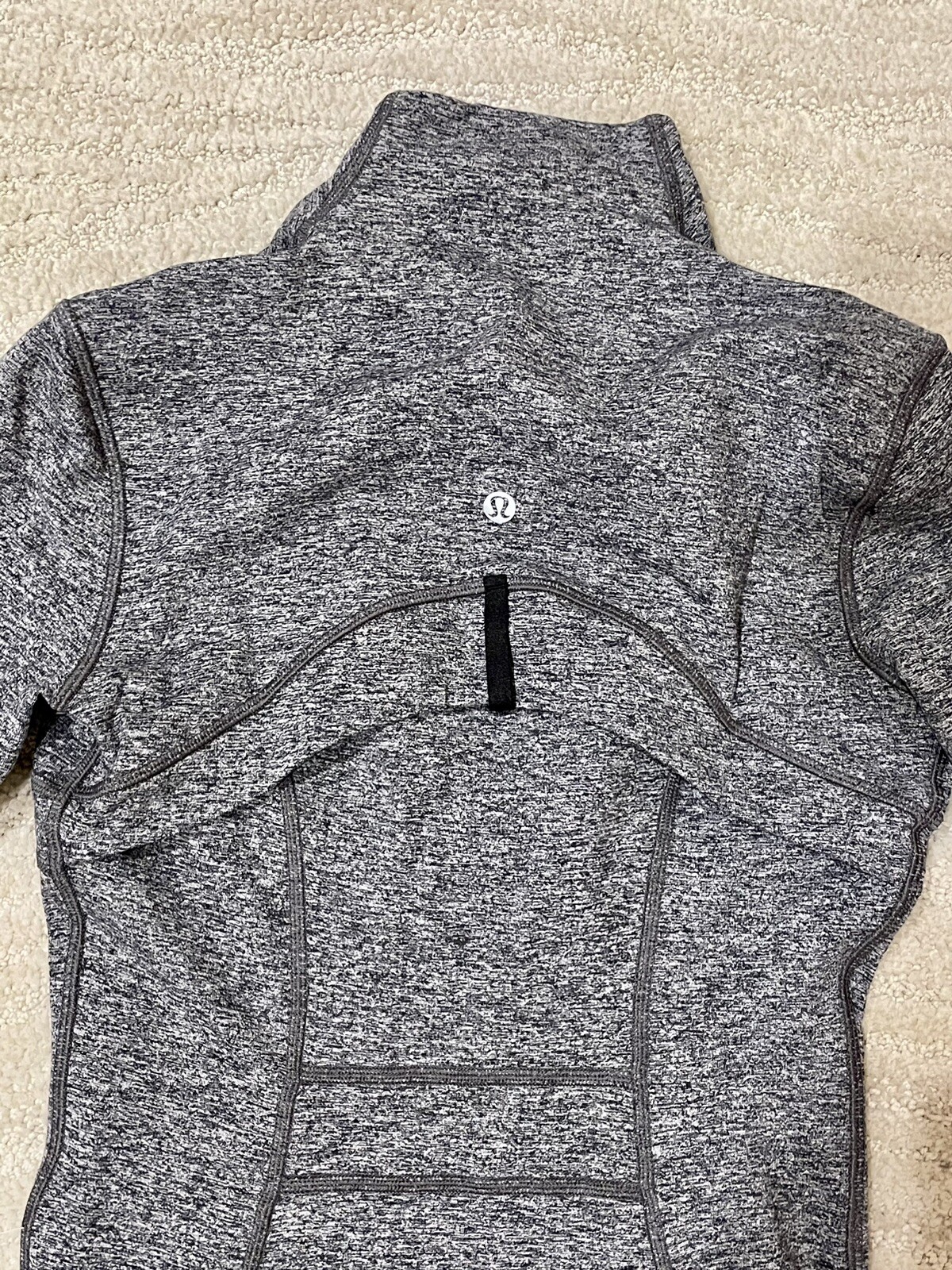Lululemon Women's Heathered black Define Jacket* Luon, Size 4, BNWT, L