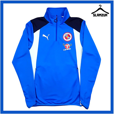 Lesen Fußball Training Top Puma klein 1/4 Reißverschluss Drill Royals Kit 2015 2016 X13