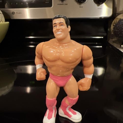 Vintage 1990 WWF Hasbro Series 5 The Model Rick Th...