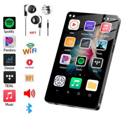 Portable WiFi MP4 Player Bluetooth Music MP3 Player Touch Screen FM/Recorder lot