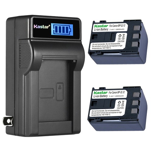 Kastar Battery LCD Wall Charger for Canon NB-2L12 2L18 & Canon Elura 85 Elura 90 - Picture 9 of 11