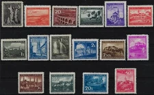 1945 Occupazione Tedesca di Lubiana Vedute MH* Linguellato