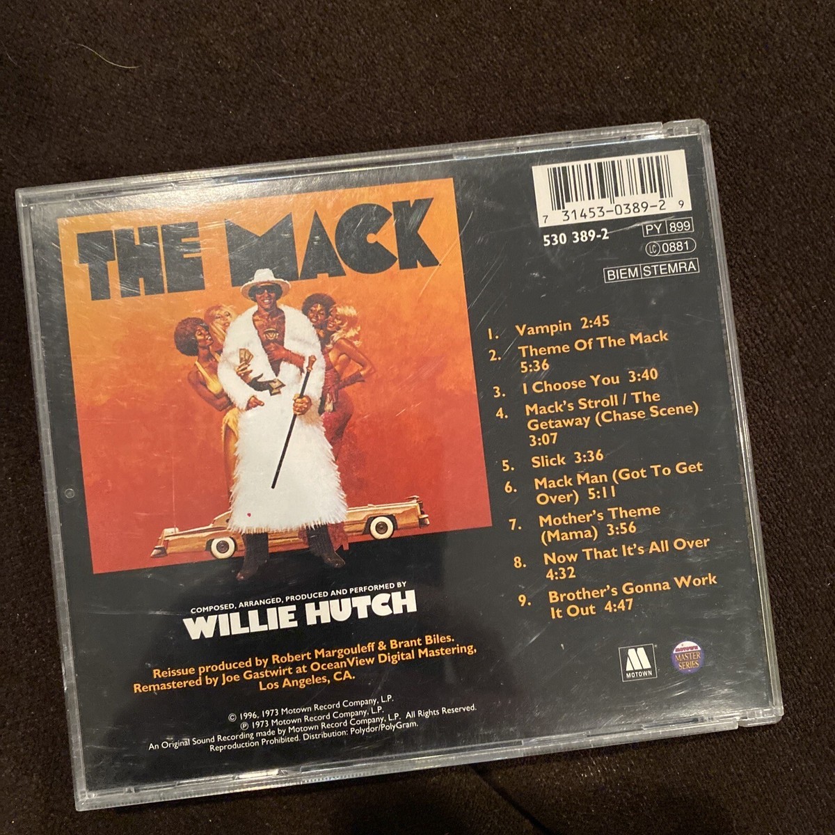 Willie Hutch - The Mack (Original Soundtrack) CD (1996, Motown) 731453038929 | eBay Willie Hutch - The Mack (Original Soundtrack) CD (1996, Motown) 731453038929 | eBay