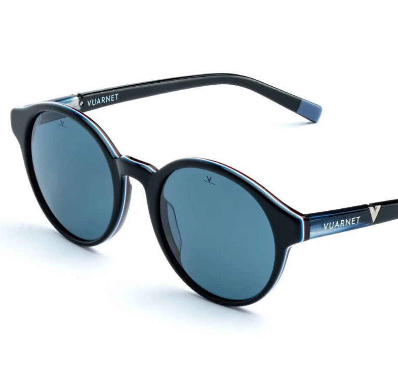Vuarnet Sunglasses VL200100040622 VL2001 CABIN 2001 Black Blue