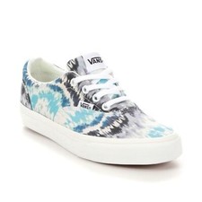 Vans Doheny Tie-Dye Sneakers psychedelic size 6 women  s Navy aqua white spring