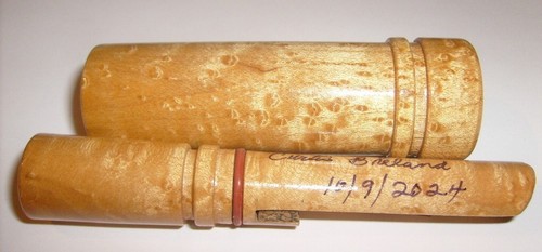 Duck Call - Birdseye Maple - Metal Reed Mallard by Breland - Picture 4 of 7