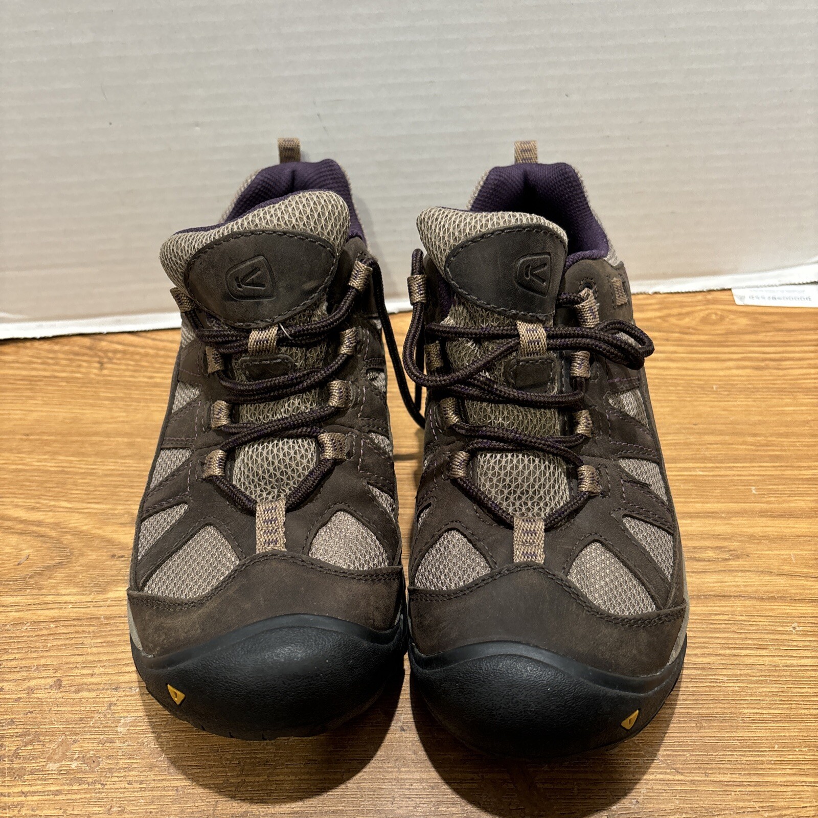 Scarpe da trekking Keen donna taglia 9 5 marrone viola palizzate outdoor 52016 BOSG