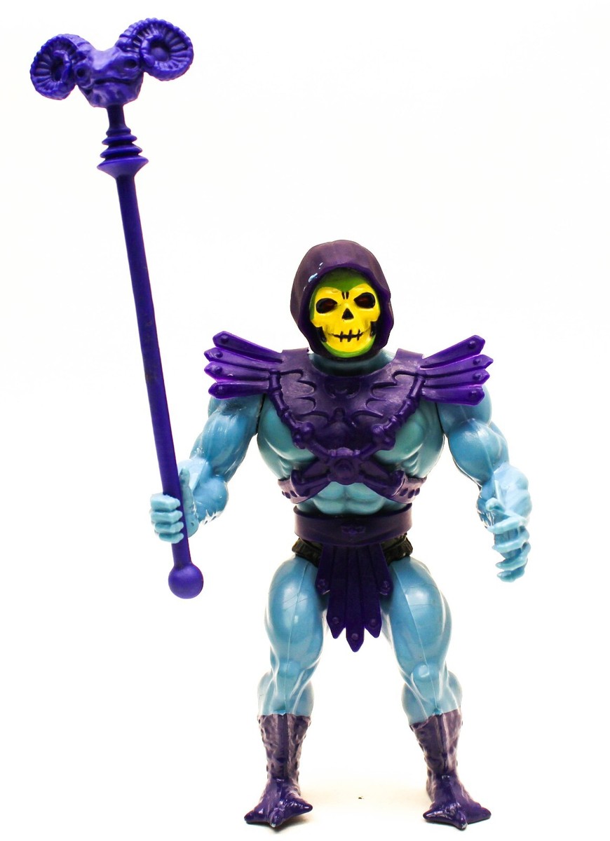 MOTU Vintage 1981 SKELETOR Half Boot He-Man Action Figure