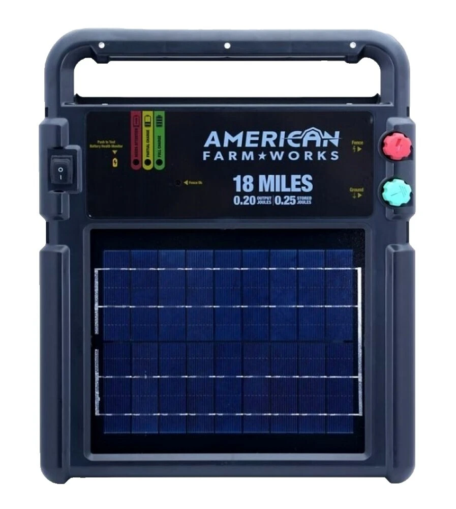 Solar Livestock Fence Chargers