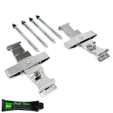 FRONT BRAKE PAD FITTING KIT FIT: MERCEDES E CLASS 213 16- BREMBO 342MM BPF0042D