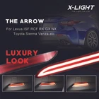 3 modes Red Lens LED Rear Brake Lights w/Sequential Turn Signal For Lexus IS-F