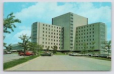 1960s University of West Virginia Medical Center Science Morgantown WV Postcard
