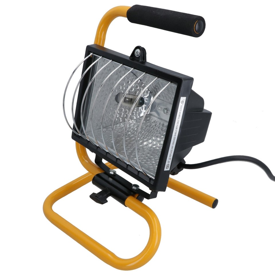 400 Watt Portable Halogen Lamp Light Garage Work Light Indoor Outdoor ...