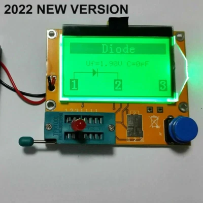 Digital All-in-1 Component Tester Transistor Diode Capacitor Inductor ESR Meter - Photo 1/4