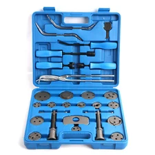 18pc Brake Caliper Tool Set & 8 Pc Drum Brake Tool Kit Removal & Installation