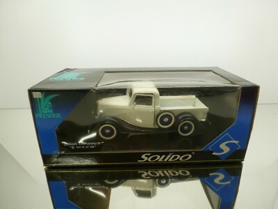 SOLIDO 9223 FORD PICK UP EXPO 1992 - WHITE + BLUE 1:18 - GOOD IN BOX
