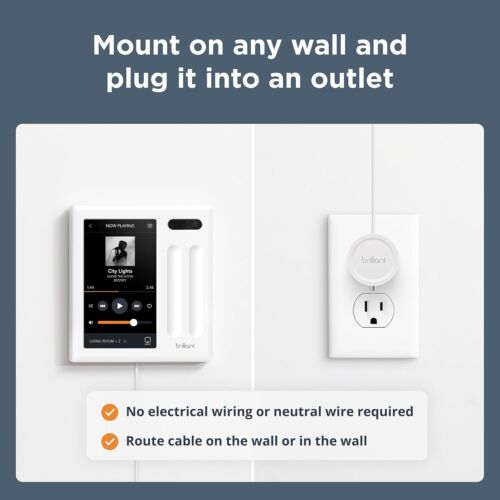 New Brilliant Smart Home Control Plug-In Panel Built In Alexa Google RING $449 - Picture 4 of 8