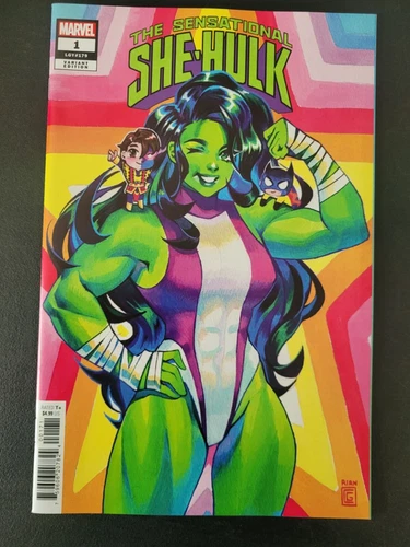 THE SENSATIONAL SHE-HULK #1 (2023) MARVEL COMICS RIAN GONZALEZ VARIANT COVER