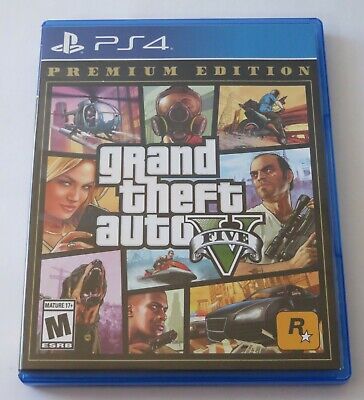 Jogo GTA Grand Theft Auto V Premium Edition - PS4 Jogo GTA Grand