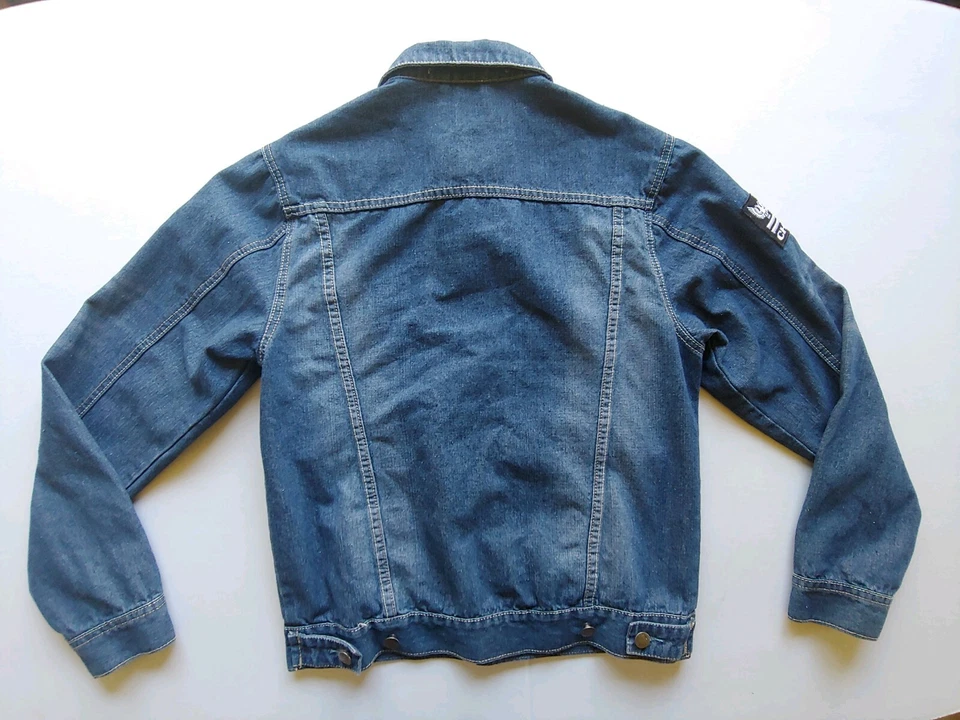 Imperious Denim Mezcla de Algodón Para Hombre Mediano Estilo Universitario Motocicleta Manga Larga Usado en Excelente Condición Foto 2 de 4