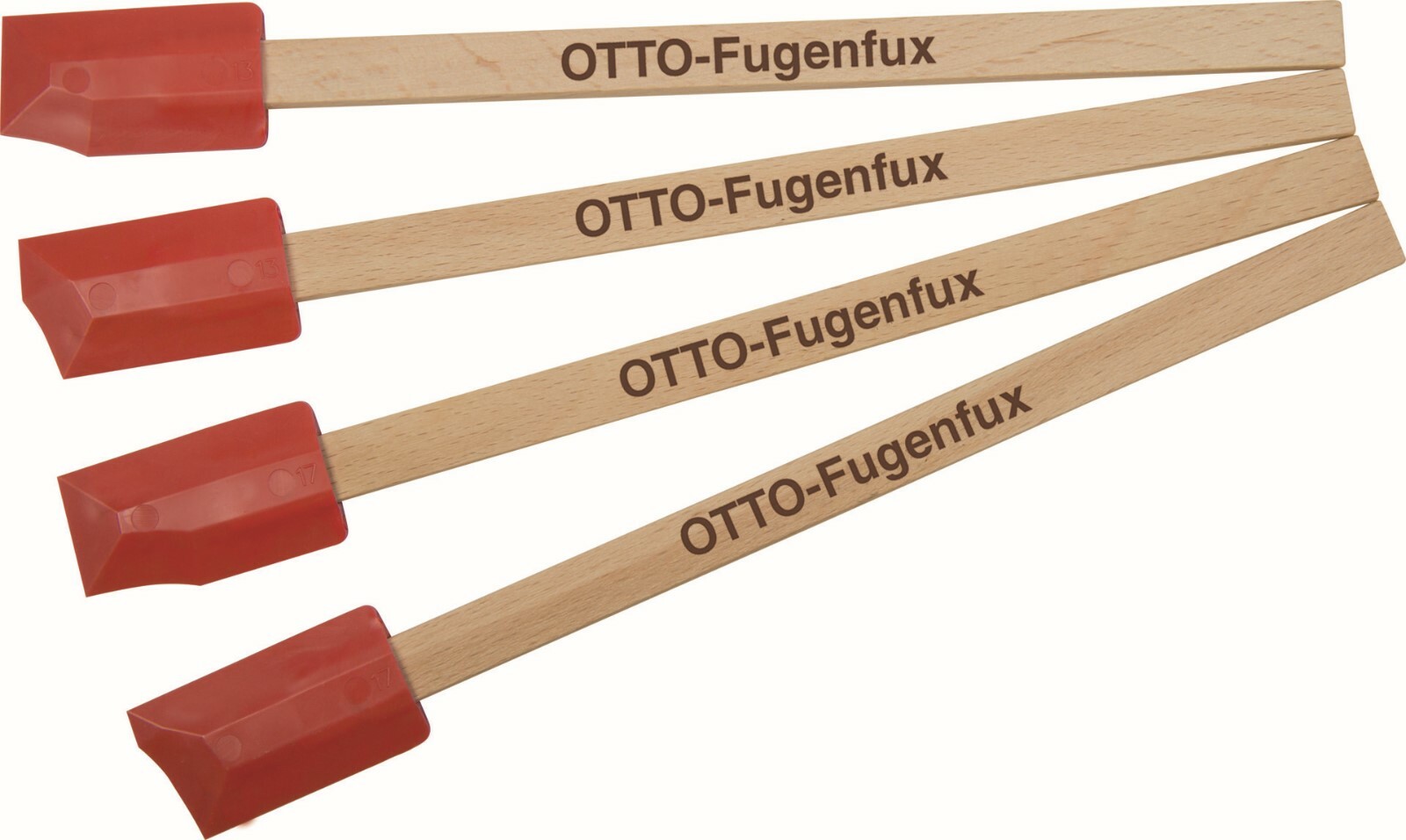 OTTO Fugenfux 4-Piece Set For Caulking Joints - Smoothing Tool 13 mm / 17 mm