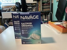 2 Packs Nav ge SaltPods 30 Ct Each NEW Sealed Nasal Care Pods Total 60 Pods