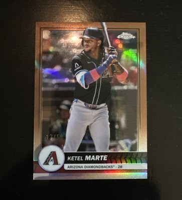 2026 Topps Chrome - Ketel Marte, Ketel Marte #7 Bronze Refractor