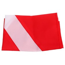 B-Rectangular Dive Flag For Scuba Diving Warning For Boat