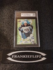2021-22 Upper Deck Ice Green Cole Perfetti RC Winnipeg Jets #104 KSA 8.5