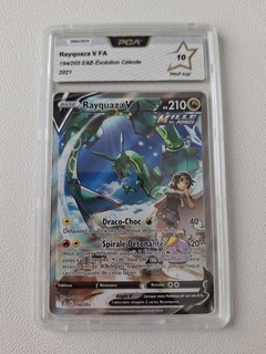 Carte Pokemon PCA 10 Rayquaza V FA Alternative 194/203 Evolution Celeste PCA 10