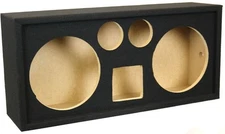 Deejay LED 2X10HORN2TW Chuchera 2 X 10-in 1 Horn W/2 Tweeters Empty Car Speaker