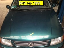 Motorhaube VW Polo 55 6 N/6 KV Farbe grün-met. LC6P Limousine