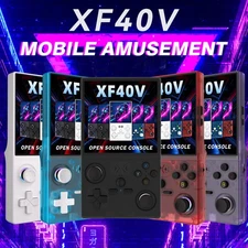 New Upgraded XF40V Retro Handheld Game Console, 128GB Mini Video Game