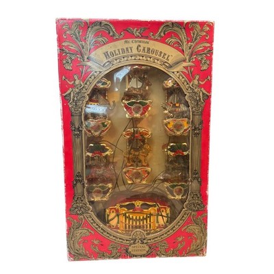 Mr. Christmas Holiday Carousel Special Edition 21 Songs Tested Box VTG