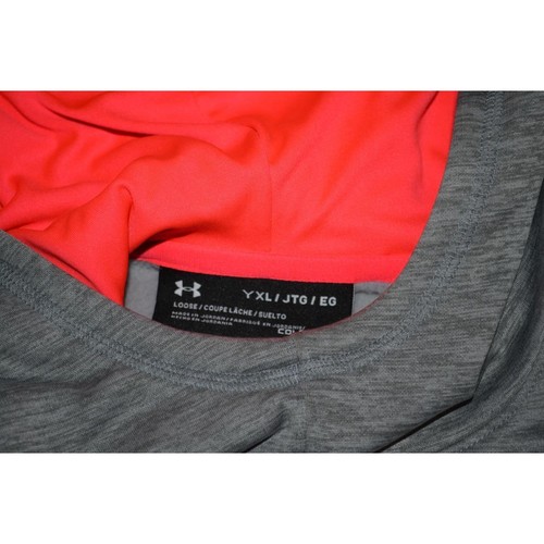 29620 Under Armour Sudadera con Capucha Pullover Gris Poliéster Talla Mediana Niñas Jóvenes - Imagen 6 de 7