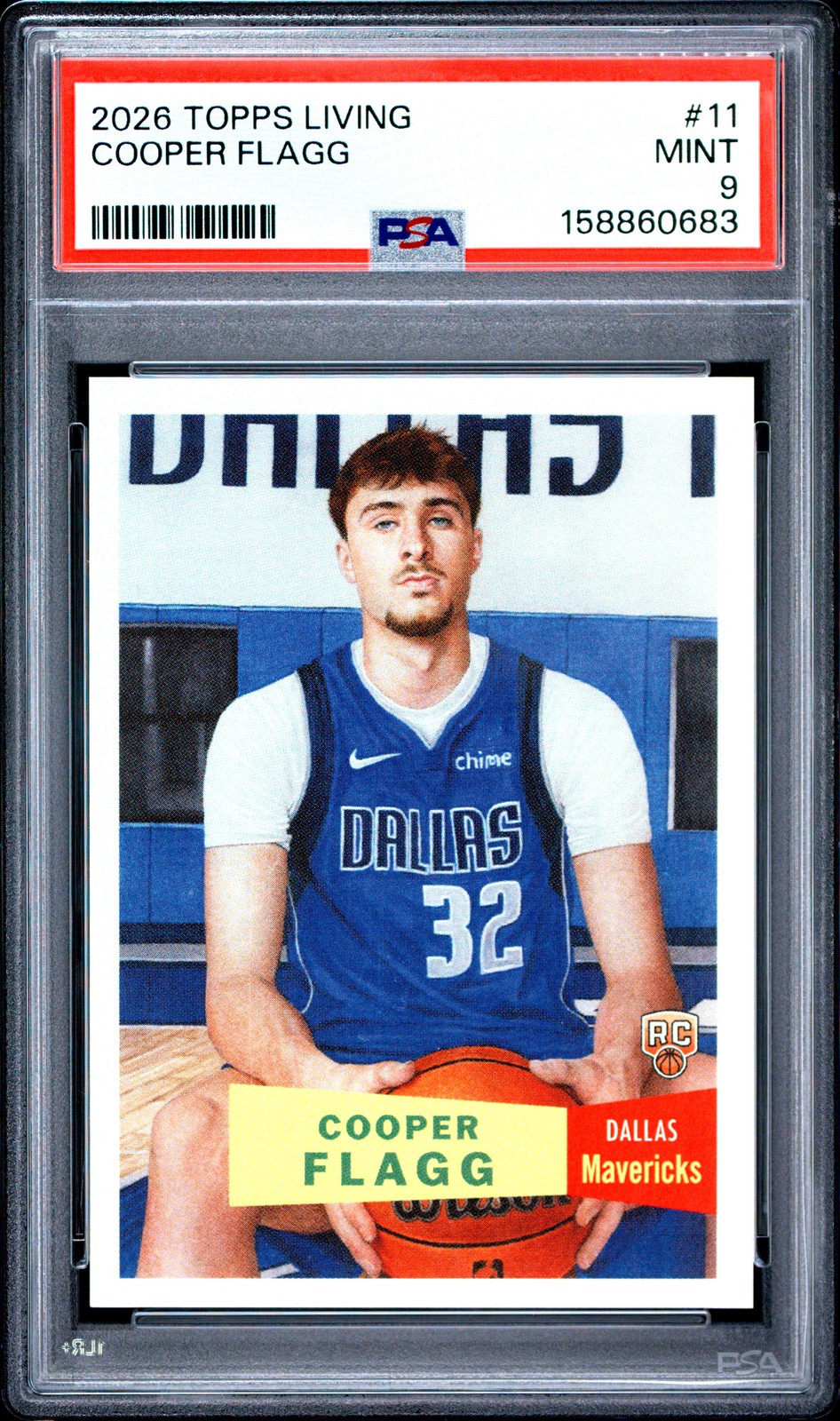 2026 TOPPS LIVING #11 COOPER FLAGG PSA 9