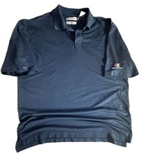 RARE Vintage Microsoft Windows Vista x Tehama Golf Polo Shirt Size M