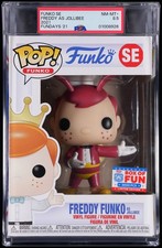 Freddy Funko as Jollibee Funko Fundays 2021 SE Funko Pop! PSA 8.5
