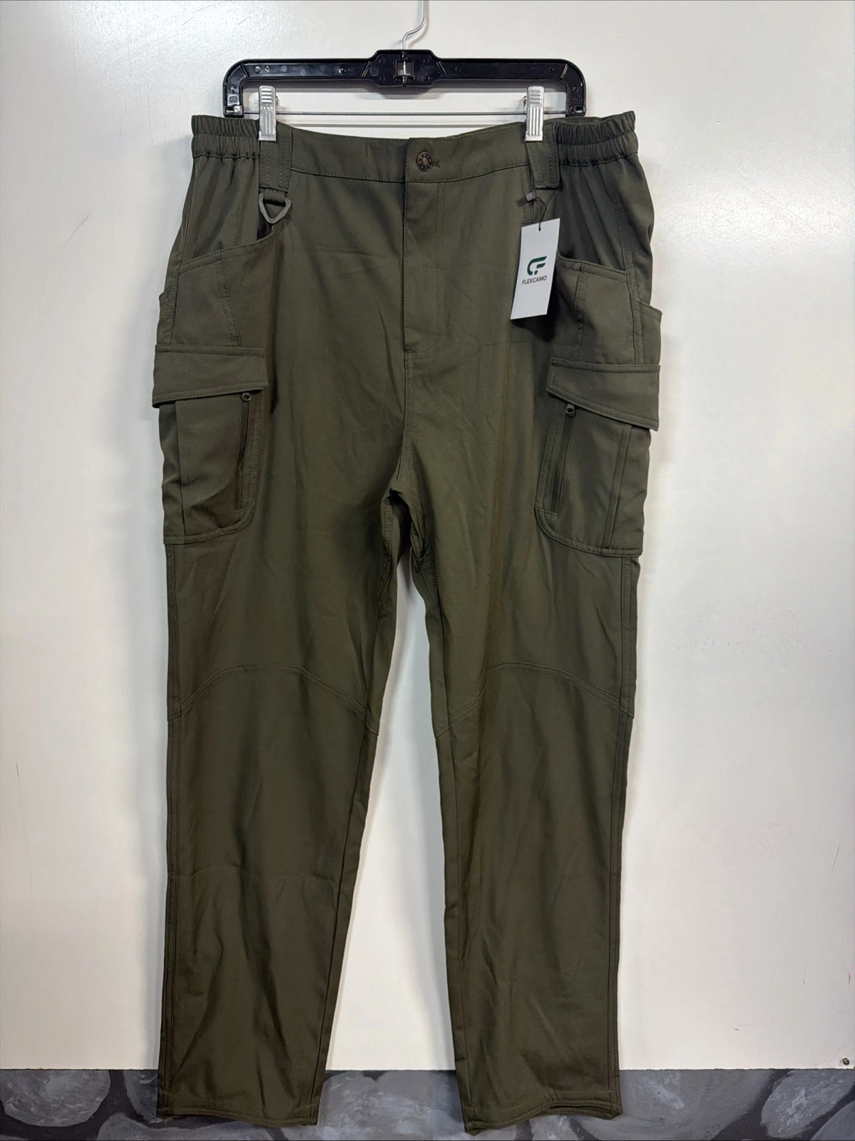 NEW Men's Flexcamo Tactical Series Waterproof Pants Size XL x 32" Flex Camo